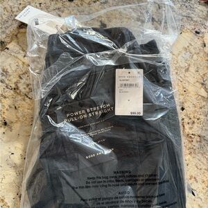 Good American Black Power Stretch Pants